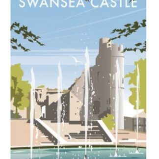 Swansea Castle Art Print by David Thompson