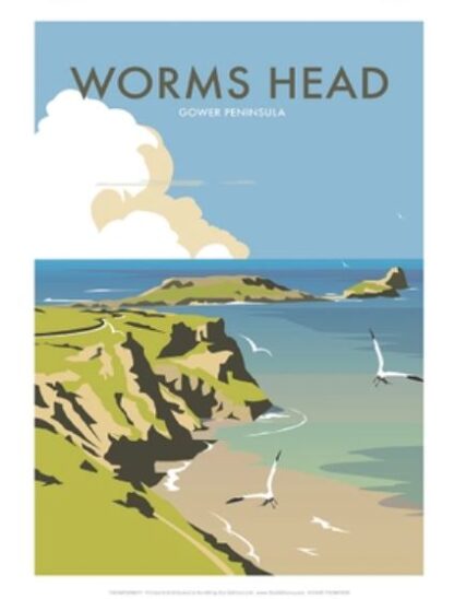 Worms Head Art Print by David Thompson