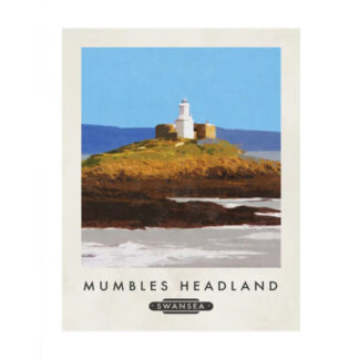 Mumbles Headland Art Print